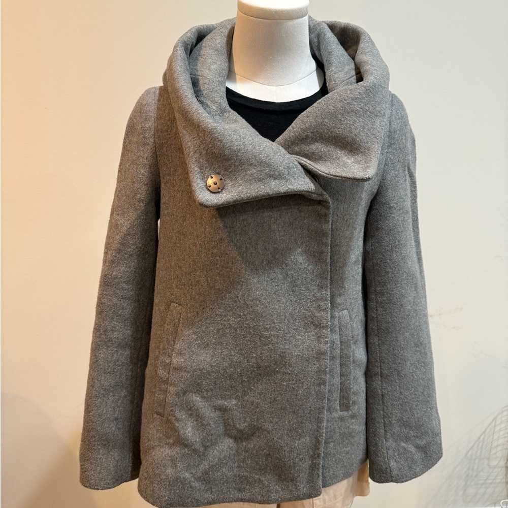 Zara Basic Black And Gray Outerwear - image 2